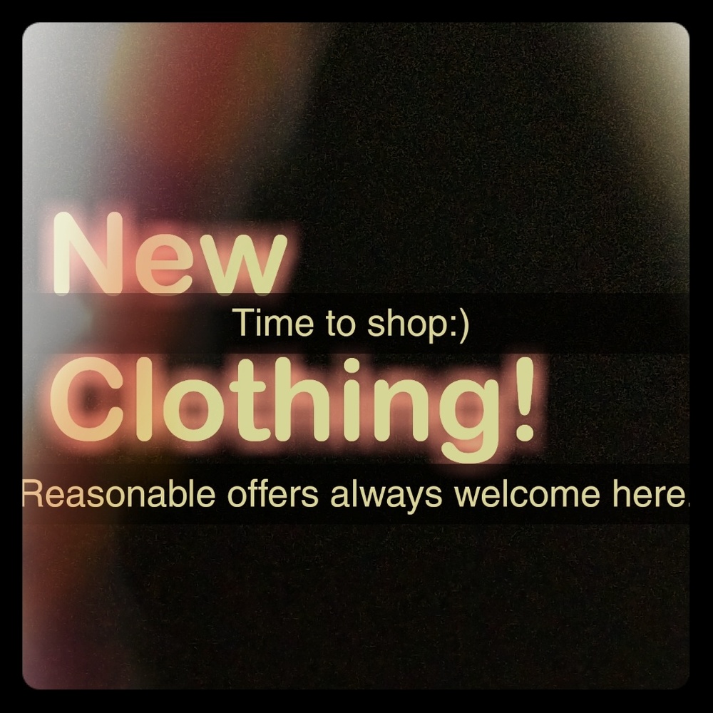 New clothes added! All sizes welcome!
